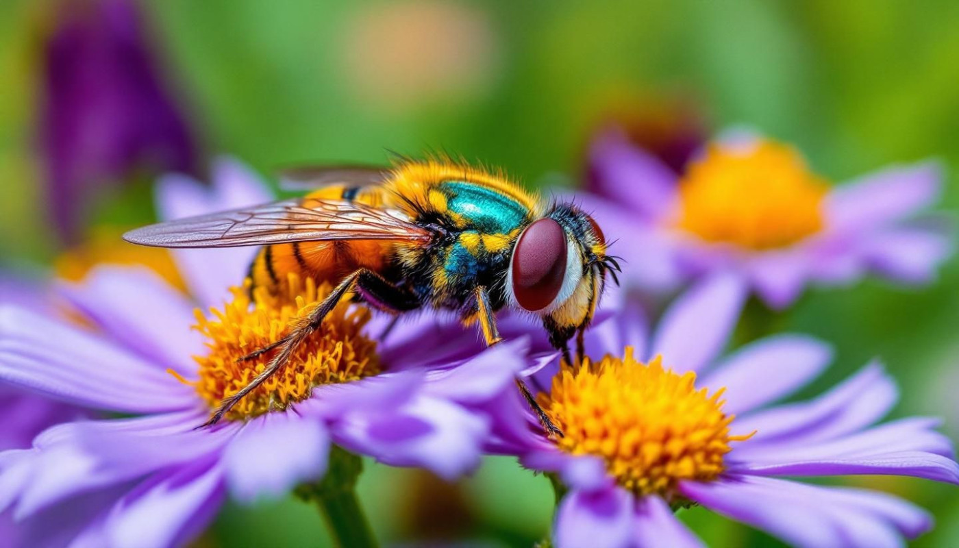 Comprendre l'habitat du syrphe : une immersion dans son environnement naturel