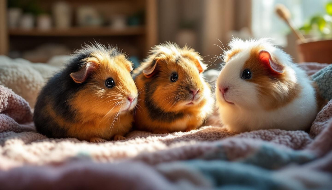 Les cochons d'Inde, ces petits rongeurs aux grandes capacités